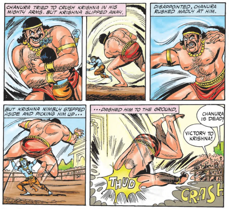ACK English comic page